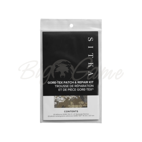 Ремкомплект SITKA GORE-TEX Patch and Repair Kit 76 x 127 мм цв. Optifade Timber фото 1