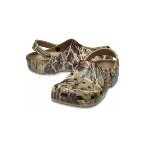 Сабо CROCS Classic Realtree цвет Коричневый фото 2