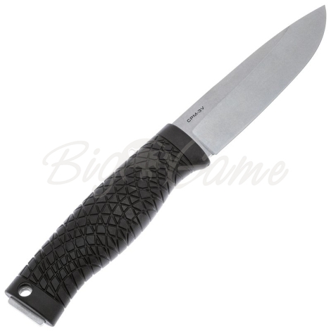 Нож BOKER Bronco Basic сталь CPM 3V рукоять TPE цв. Черный фото 3