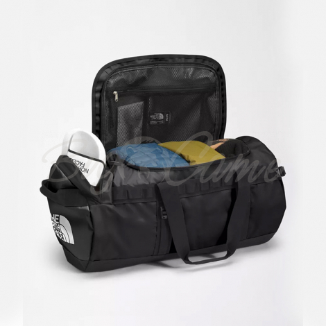 Сумка дорожная THE NORTH FACE Base Camp Duffel M 71 л цвет Blue Wing Teal/Vintage White фото 5