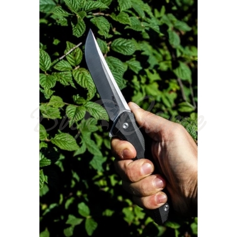 Нож складной RUIKE Knife P121-B цв. Черный фото 3