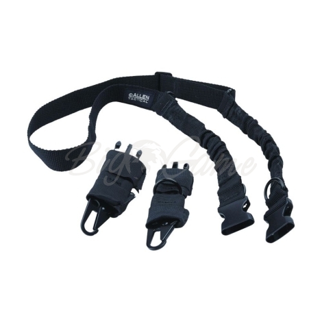 Ремень погонный ALLEN Duallie Single Two Point Tactical Sling цв. Black фото 1