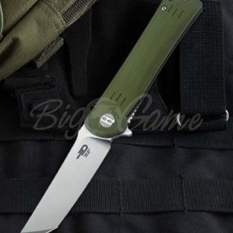 Нож BESTECH Kendo складной цв. зеленый фото 2