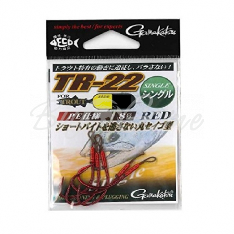 Крючок одинарный GAMAKATSU TR22 Drift Single Hook фото 1