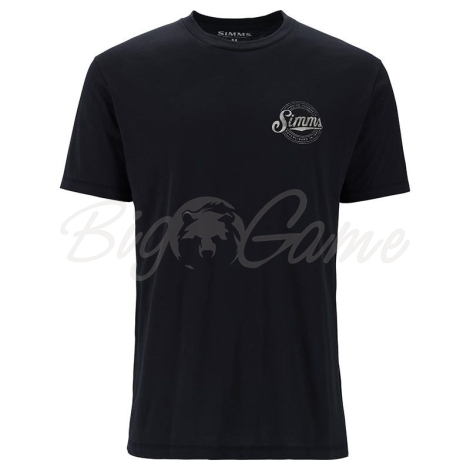 Футболка SIMMS Circle Lockup T-Shirt цвет Black фото 1