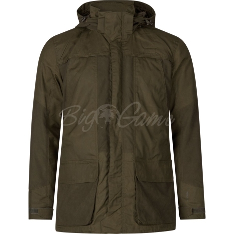 Куртка SEELAND Key-Point Elements Jacket цвет Pine green / Dark brown фото 1