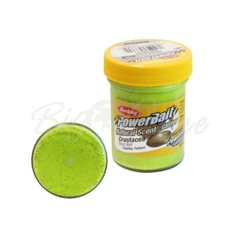 Паста форелевая BERKLEY PowerBait Biodegradable TroutBait цв. шартрез фото 1