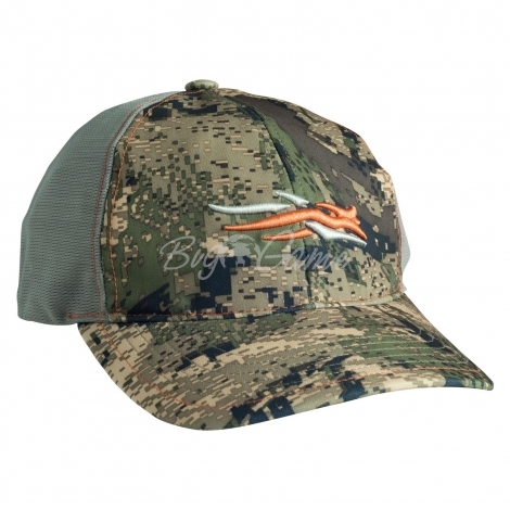 Бейсболка SITKA Stretch Fit Cap цвет Optifade Ground Forest фото 1