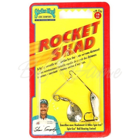 Спиннербейт STRIKE KING Rocket Shad 3,5 г цв. white shad фото 1