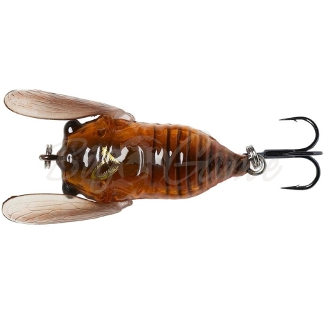 Приманка SAVAGE GEAR 3D Cicada 3,3 F цв. Brown фото 1