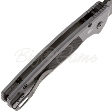 Нож складной автоматический KERSHAW Launch 21 сталь CPM M4 рукоять Алюминий 6061-T6 цв. Серый фото 4