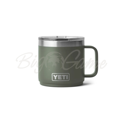 Термокружка YETI Rambler Mug 414 цвет Camp Green фото 1