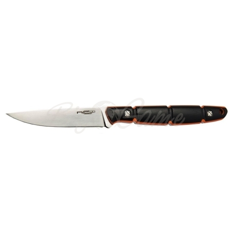 Нож N.C.CUSTOM Viper Black/Orange Сталь Х105 рукоять G10 черно-оранжевая фото 4
