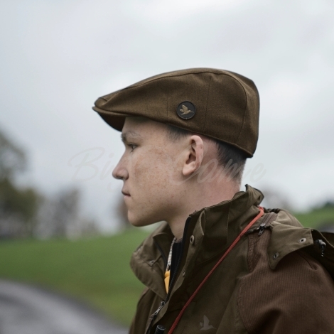 Кепка SEELAND Woodcock Advanced flat cap цвет Shaded olive фото 3
