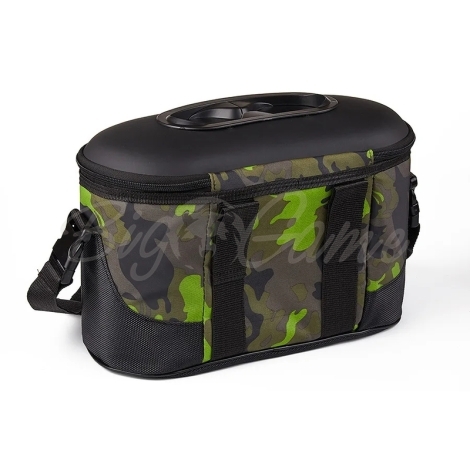 Сумка для рыбы HIGASHI Live bait box 7,5 л цвет Green Camo фото 2