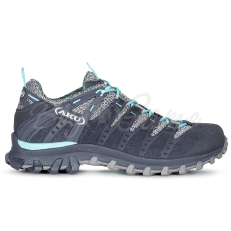 Ботинки треккинговые AKU WS Alterra Lite GTX цвет Anthracite / Light Blue фото 5