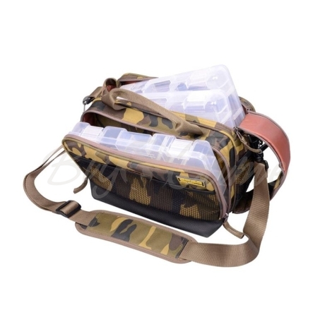 Сумка рыболовная SPRO TACKLE BAG 2 CAMOUFLAGE фото 1