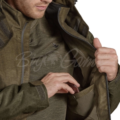 Куртка SEELAND Avail jacket цвет Pine green melange фото 5