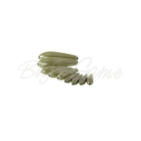 Груз BRISCOLA свинцовый оливка скольз. 2 г (8 шт.) фото 1