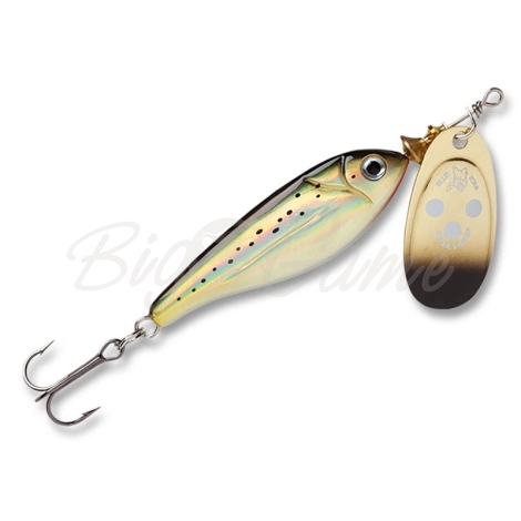 Блесна вращающаяся BLUE FOX Minnow Super Vibrax № 3 13 г код цв. G фото 1