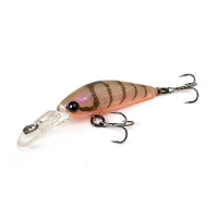 Воблер JACKALL Diving Chubby Minnow 35SP цв. brown suji shrimp превью 2