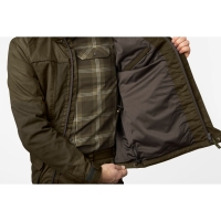 Куртка SEELAND Key-Point Elements Jacket цвет Pine green / Dark brown превью 2