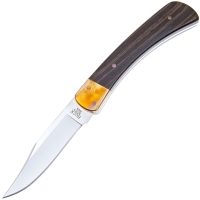 Нож туристический BUCK Hunter 420HC нержавеющая сталь 420HC рукоять Дерево цв. Черный превью 5