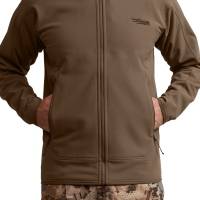 Толстовка SITKA Alpha Fleece Hooded Jacket цвет Cattail Brown превью 2