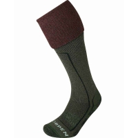Носки LORPEN HWSE Hunting Wader Sock Eco цвет Conifer / Deep Red превью 2