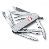 Нож VICTORINOX MiniChamp Alox 58мм 14 функций цв. серебристый