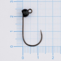 Джиг-Головка NORSTREAM Trout Jig Head 1,26 г цв. painted black (5 шт.) превью 3
