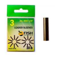 Трубка обжимная FISH SEASON Leader Sleeves 1,4 мм № 3 (20 шт.)