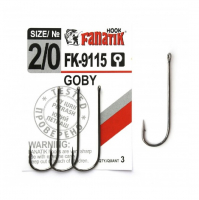 Крючок одинарный FANATIK FK-9115 Goby № 2/0 (3 шт.)