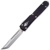 Нож автоматический MICROTECH Ultratech Warhound CTS-204P, рукоять алюминий цв. Черный