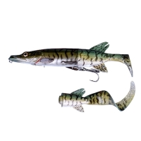 Приманка SAVAGE GEAR 3D Hybrid Pike 25 SS цв. 07-Green Silve превью 1