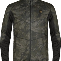 Толстовка HARKILA Noctyx Camo Fleece Jacket цвет AXIS MSP Black / Black