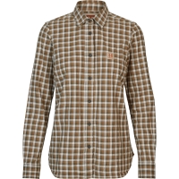 Рубашка HARKILA Fjell L/S Shirt Women цвет Dark olive check