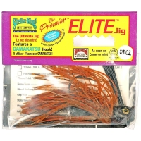 Бактейл STRIKE KING Premier Elite Jig 10,5 г (3/8 oz) цв. brown sugar flash превью 1