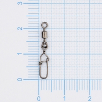 Вертлюг с карабином NORSTREAM Rolling swivel Germany snap (10 шт.) № 8 превью 2