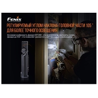 Фонарь FENIX WT25R (XP-L HI, ANSI 1000 lm, 18650) цвет черный превью 3