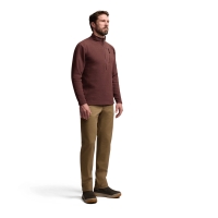 Толстовка SITKA Snowcrest Half-Zip Fleece Pullover цвет Cherry Wood Heather превью 3