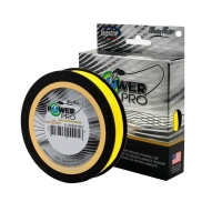 Плетенка POWER PRO Super 8 Slick 275 м цв. Yellow (Желтый) 0,43 мм