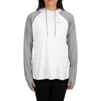 Термокофта SIMMS Women's Solarflex Hoody цвет White Cinder превью 3