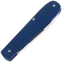 Нож складной полуавтоматический BOKER Coffin Denim Micarta сталь MagnaCut рукоять Микарта цв. Синий превью 3