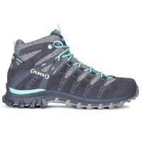 Ботинки треккинговые AKU WS Alterra Lite Mid GTX цвет Anthracite / Light Blue превью 5