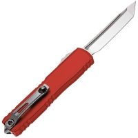Нож складной автоматический MICROTECH Ultratech T/E Gen IV сталь M390MK рукоять Алюминий 6061-T6 цв. Красный превью 2