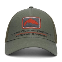 Кепка SIMMS Trout Icon Trucker цвет Smokey Olive