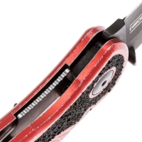 Нож складной полуавтоматический KERSHAW Blur сталь Carpenter CTS-BDZ1 рукоять Алюминий 6061-T6 цв. Черный / Красный превью 4