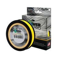 Плетенка POWER PRO Super 8 Slick 135 м цв. Yellow (Желтый) 0,36 мм