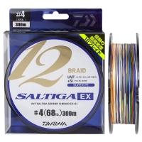 Плетенка DAIWA UVF Saltiga Sensor 12 Braid EX+Si многоцветный 300м #4